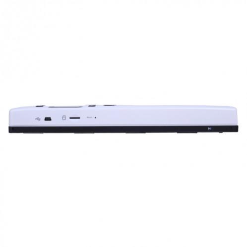 iScan02 WiFi Double Portable Mobile Document Scanner portatif avec écran LED, support 1050DPI / 600DPI / 300DPI / PDF / JPG / TF (blanc) SI003W4-09