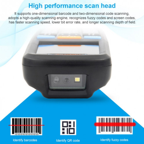 NEWSCAN NS6606H Collecteur de scanner de codes-barres sans fil à lumière rouge unidimensionnel SN001729-08