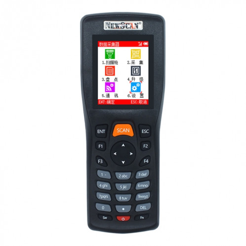 NEWSCAN NS8103L Collecteur de scanner de codes-barres laser unidimensionnel sans fil SN10101316-08