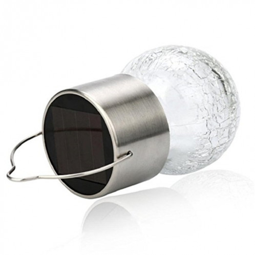 YWXLight Couleur RVB Suspension extérieure Suspension Lumineuse Lampe de boule de regard en cristal brillant avec panneau solaire SY79381683-07