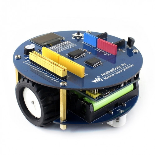Kit de construction de robot Waveshare AlphaBot2 pour Arduino (sans contrôleur Arduino) SH915531-07