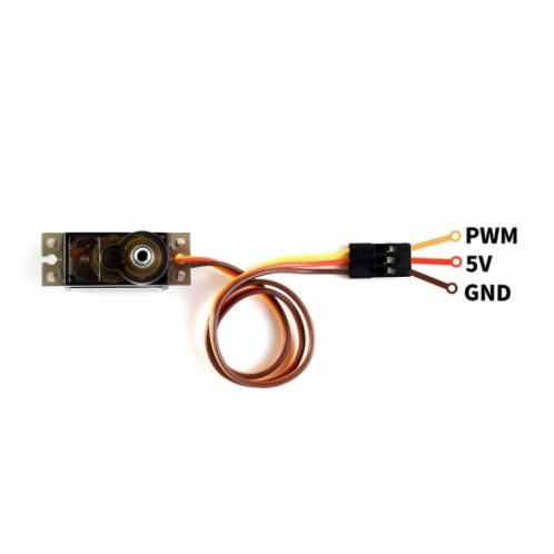Micro servo Waveshare MG90S, engrenage métallique SW98691698-05