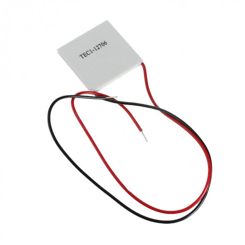 LDTR-WG0227 TEC1-12706 Module de plaque de réfrigération Peltier pour refroidisseur thermoélectrique 40x40mm, 12V 60W SH002W1617-04