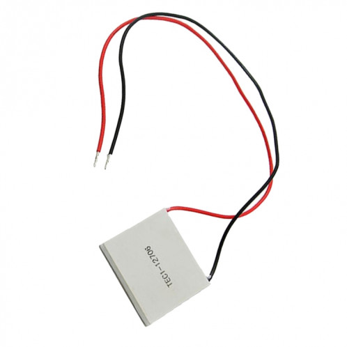 LDTR-WG0227 TEC1-12706 Module de plaque de réfrigération Peltier pour refroidisseur thermoélectrique 40x40mm, 12V 60W SH002W1617-04
