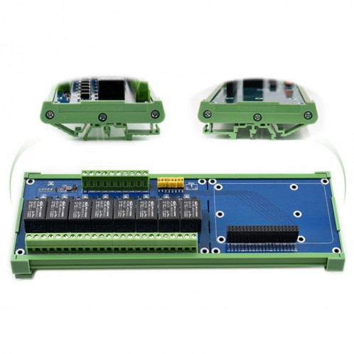 Waveshare 8-ch Relais pour carte d'extension Raspberry Pi SW9971262-05