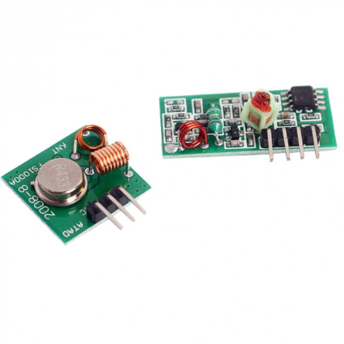 LDTR-WG0241 Émetteur sans fil DIY 433 MHz + module de réception super régénération (vert) SH469G1365-04