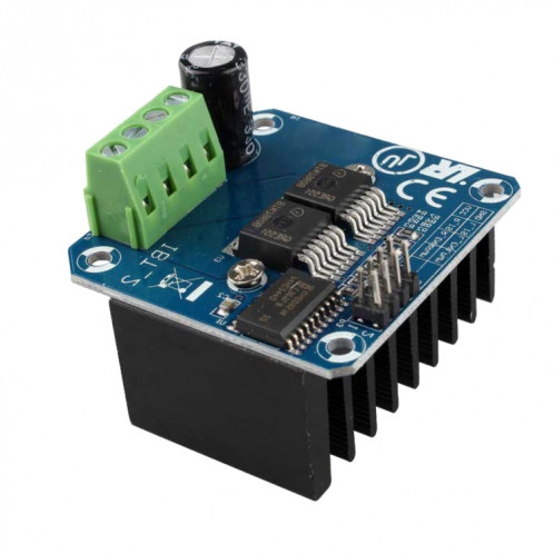 LDTR-WG0247 H-Bridge PWM Semiconductor Double BTS7960B DC 43A Pilote de moteur pas à pas (bleu) SH987L831-04