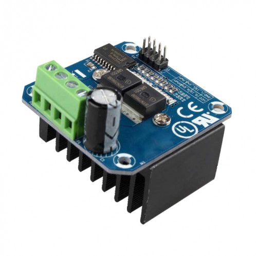 LDTR-WG0247 H-Bridge PWM Semiconductor Double BTS7960B DC 43A Pilote de moteur pas à pas (bleu) SH987L831-04
