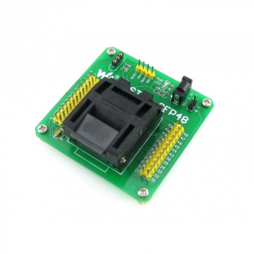 Waveshare STM8-QFP48, adaptateur de programmeur SW8228394-04