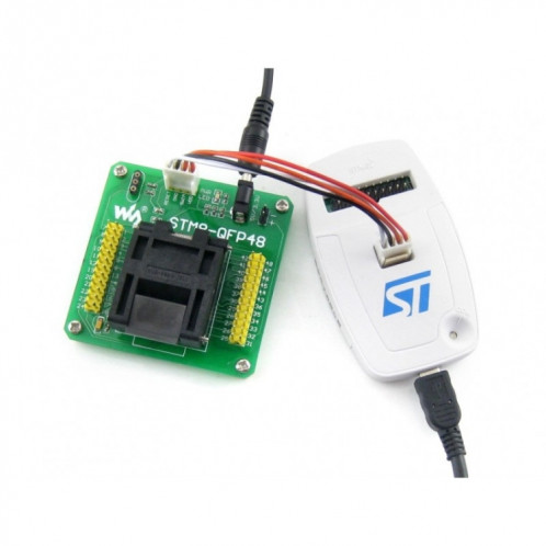 Waveshare STM8-QFP48, adaptateur de programmeur SW8228394-04