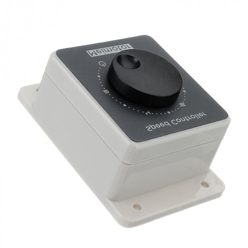 LDTR-WG0267 DC 12V 24V 36V 48V PWM DC 10A Contrôleur de vitesse de moteur haute puissance avec boîtier (blanc) SH429W1256-06