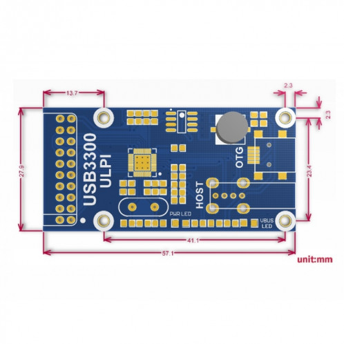 Carte USB HS Waveshare USB3300 SW36451557-06