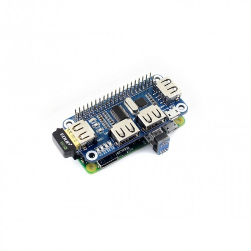 HAT HUB USB 4 ports Waveshare pour Raspberry Pi SW424581-05