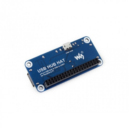 HAT HUB USB 4 ports Waveshare pour Raspberry Pi SW424581-05