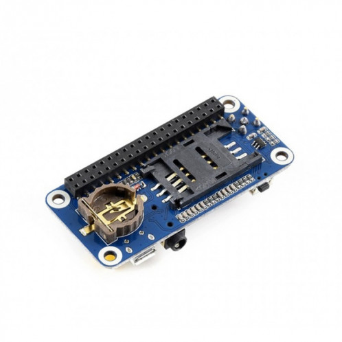 HAT Waveshare GSM / GPRS / GNSS / Bluetooth pour Raspberry Pi SW92291046-07