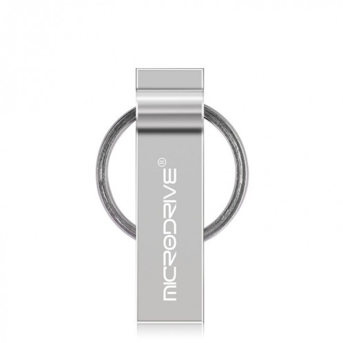 MicroDrive 64 Go USB 2.0 Metal Keychain U Disk (Gris) SM275H1522-010