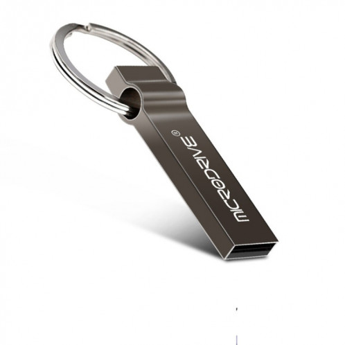 MicroDrive 128 Go USB 2.0 Metal Keychain U Disk (Noir) SM311B535-09
