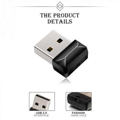 MicroDrive 4 Go USB 2.0 Super Mini Peas U Disk SM31221865-09
