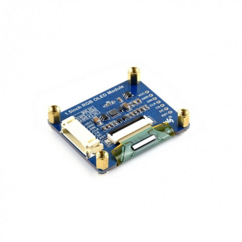 Waveshare General Module d'affichage OLED RVB haute couleur de 1,5 pouces 128x128 16 bits SW9485787-06