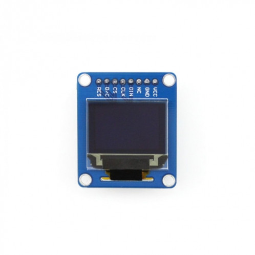 Waveshare 0,95 pouces RVB OLED (B), interface SPI, tête d'épingle verticale droite SW07361883-06
