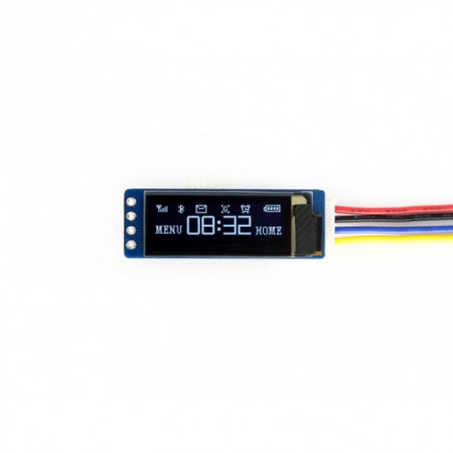 Module d'affichage OLED Waveshare 0,91 pouces, 128x32 pixels, interface I2C SW7936274-06