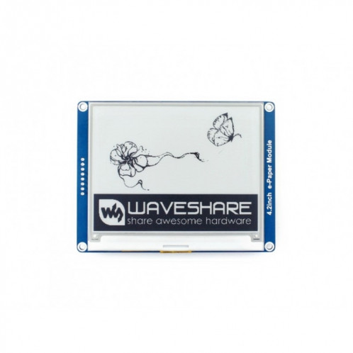 Module d'affichage E-Ink Waveshare 4,2 pouces 400x300, interface SPI SW22781705-05
