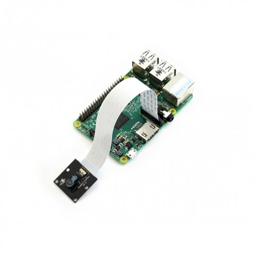 Waveshare RPi Camera (D) Module de caméra à mise au point fixe SW1525100-04