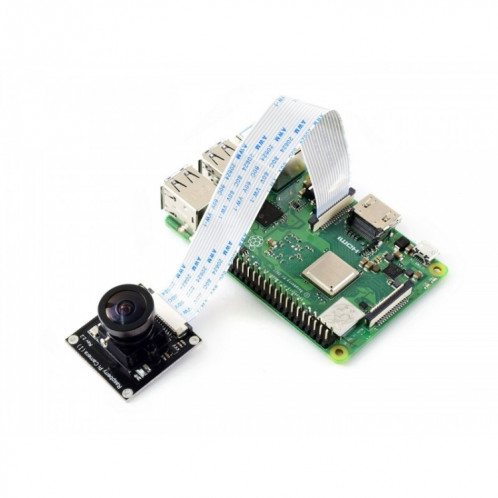 Module d'objectif Fisheye Waveshare RPi Camera (I) SW81221547-04