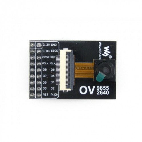 Waveshare OV2640 Camera Board Module de caméra 2 mégapixels SW00511224-05