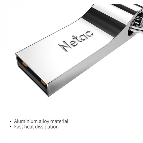 Disque U en alliage d'aluminium à cryptage sécurisé Netac U275 16 Go USB 2.0 SN43081929-09