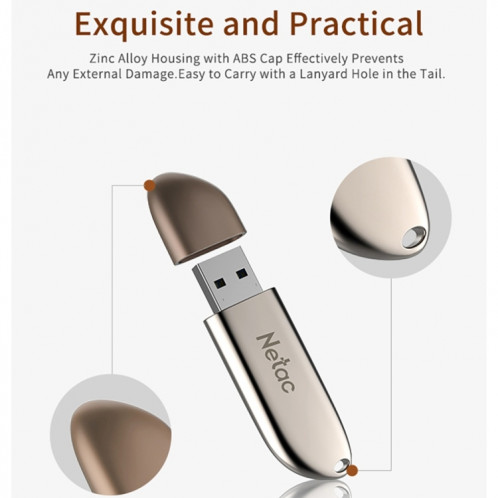 Netac U352 16 Go USB 3.0 haute vitesse Sharp Knife USB Flash Drive U Disk SN4565720-011