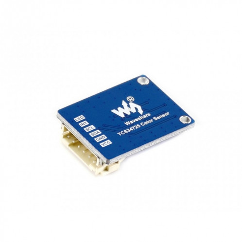 Module de capteur de couleur Waveshare TCS34725, haute sensibilité, interface I2C SW5116768-04