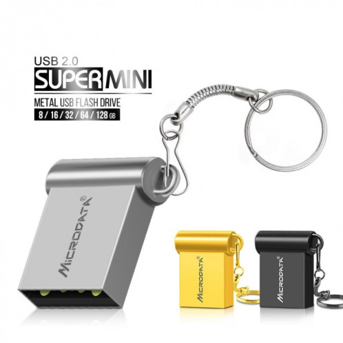 MiCRODATA 64GB USB 2.0 Computer Car Mini-Disk U double usage (Noir) SM074B150-013