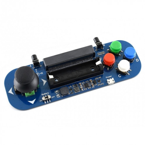 Module de manette de jeu Waveshare pour micro: bit, joystick et bouton SW80761993-04
