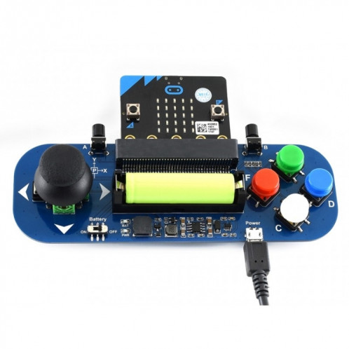 Module de manette de jeu Waveshare pour micro: bit, joystick et bouton SW80761993-04