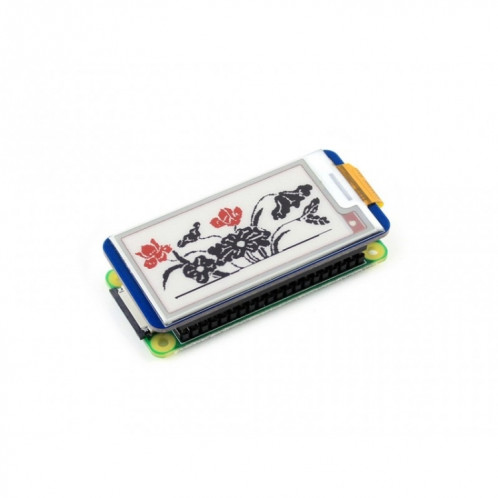 Waveshare 2.13 pouces 212x104 Pixel E-Ink Display HAT (B) pour Raspberry Pi SW9652365-04