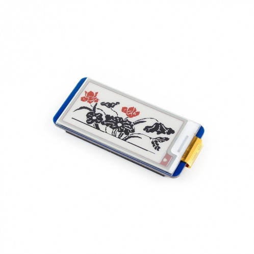 Waveshare 2.13 pouces 212x104 Pixel E-Ink Display HAT (B) pour Raspberry Pi SW9652365-04