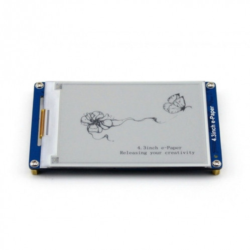 Module UART d'affichage de papier électronique d'interface série de 4,3 pouces 800x600 pixels de Waveshare SW9230842-05