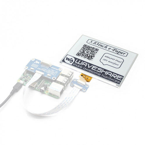 Écran brut Waveshare 600x448, 5,83 pouces E-Ink SH21351409-04
