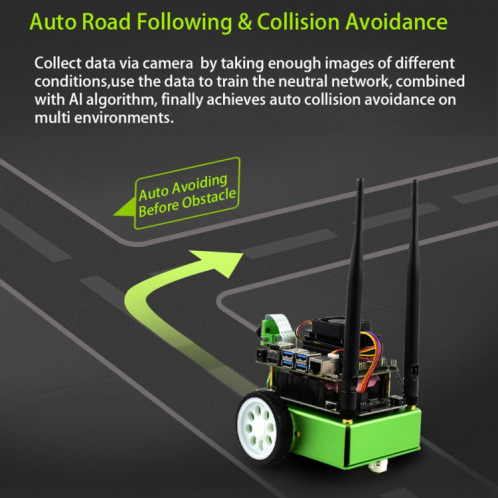 Accessoires du kit Waveshare JetBot AI, modules complémentaires pour Jetson Nano pour construire JetBot SH4094971-013