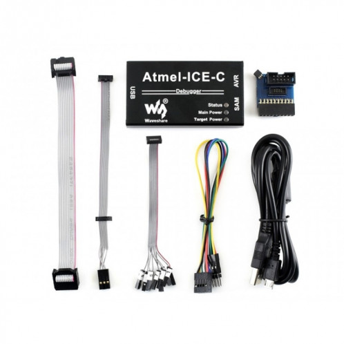 Kit Atmel-ICE-C PCBA d'origine à l'intérieur de fonctionnalités complètes outil de développement rentable pour microcontrôleurs Atmel SAM / AVR SW21001641-04