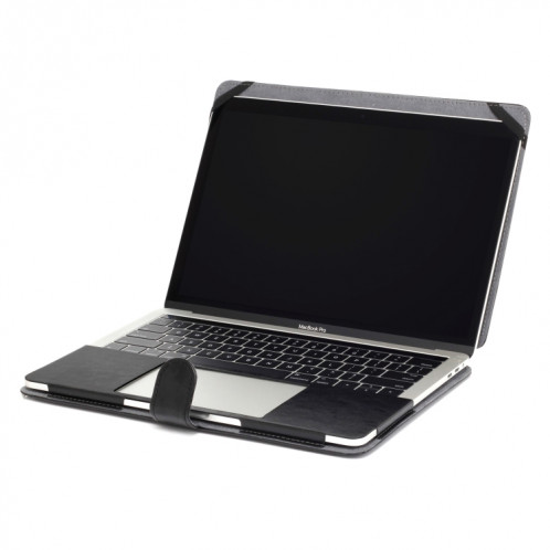 Étui en cuir avec rabat horizontal en cuir Crazy Horse Texture pour MacBook Pro 13,3 pouces A1989 (2018) SH629B59-07