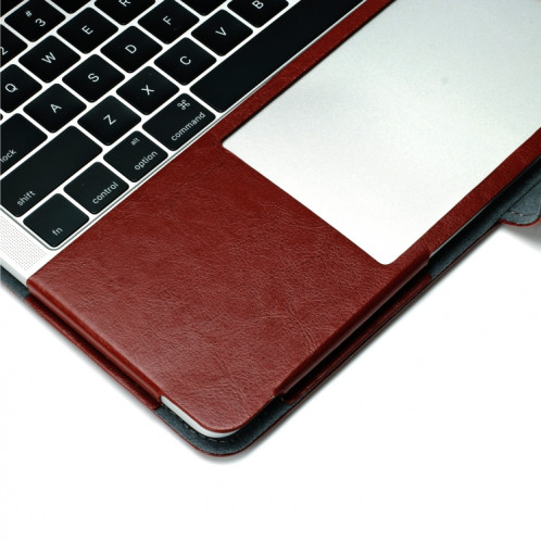 Étui en cuir avec rabat horizontal en cuir Crazy Horse Texture pour MacBook Pro 13,3 pouces A1989 (2018) SH629B59-07