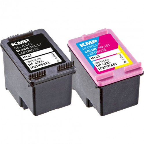 KMP H162V pack promo BK/Color Compat. avec HP C2P05AE/C2P07AE 586315-03