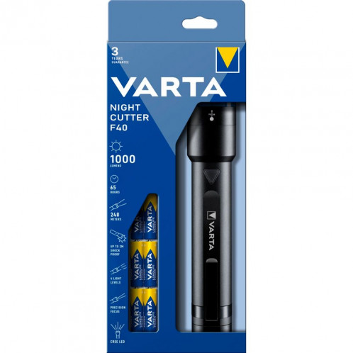 Varta Night Cutter F40 avec 6 batteries AA 18902101121 640544-06