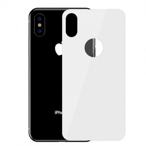 Baseus iPhone Xs 0.3 mm Full coverage curved T-Glass rear Protector White(SGAPIPH58-BM02) DA012955-09