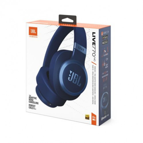 JBL LIVE 770NC Bluetooth Wireless On-Ear Headphones Blue EU DB9100208-06