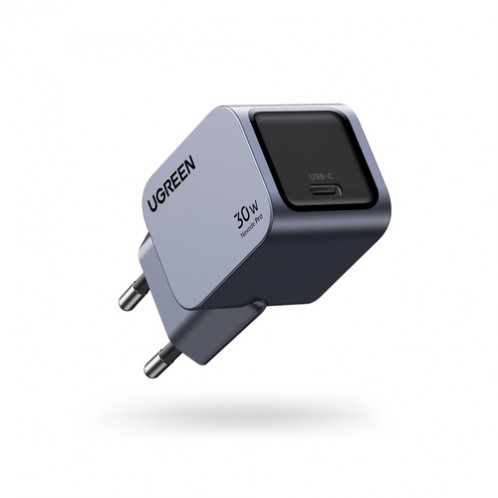 UGREEN Nexode Pro 30W USB-C GaN Chargeur rapide EU gris 104976-05