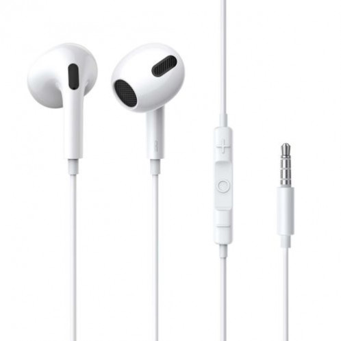 Baseus Earphone Encok H17 in-ear wired earphone with 3.5mm jack wired headphones White (NGCR020002) DA299923-016