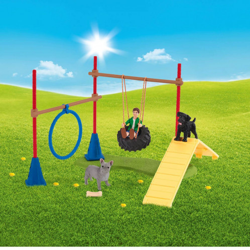Schleich Vie à la ferme 42536 Divertissement pour chiens 607294-014
